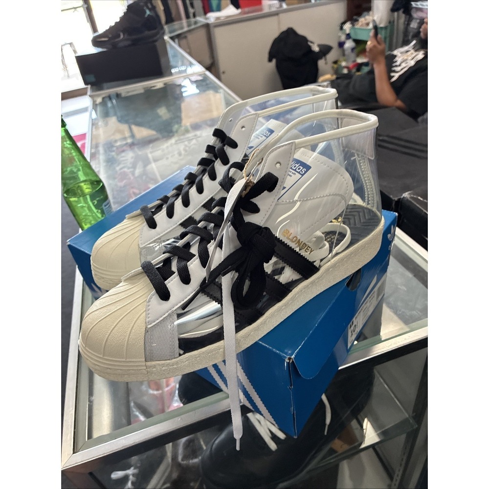 Men's Adidas Blondey McCoy Pro Model Superstar Clear Shoes IG0843 NEW SZ 10.5 - Picture 15 of 15